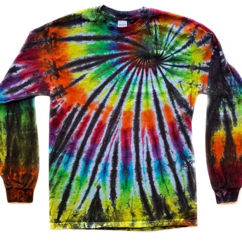 The Milky Way Long Sleeve Tie Dye T Shirt Etsy