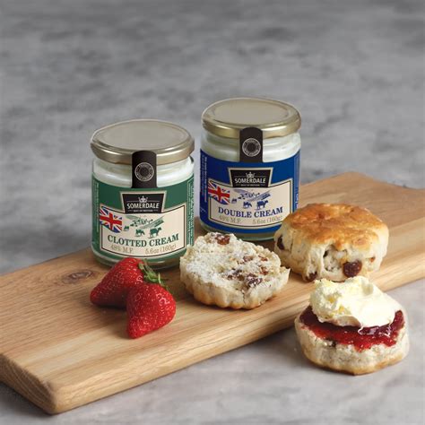 difference  clotted cream  double cream aseod