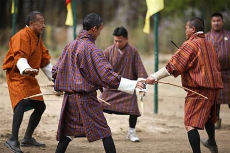 What's with the unique archery culture in Bhutan?