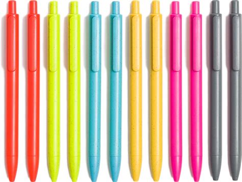 Amazon U Brands U Eco Colored Hybrid Ink Ballpoint Pens Set Of