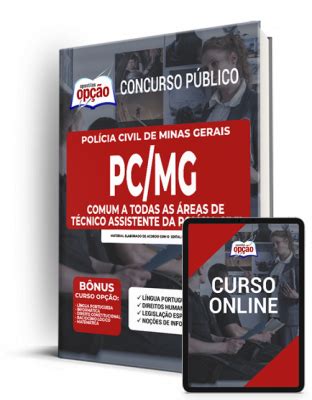 Apostila Pc Mg Comum T Cnico Assistente Da Pol Cia Civil