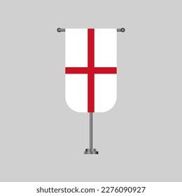 Illustration England Flag Template Stock Vector (Royalty Free ...