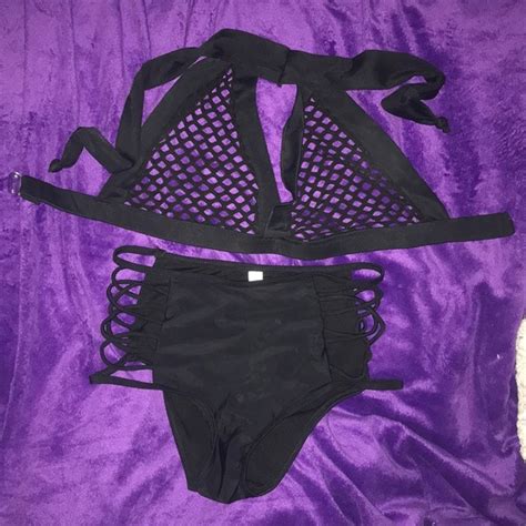 Swim New Fishnet Stripper Gogo Dancer Bikini Poshmark
