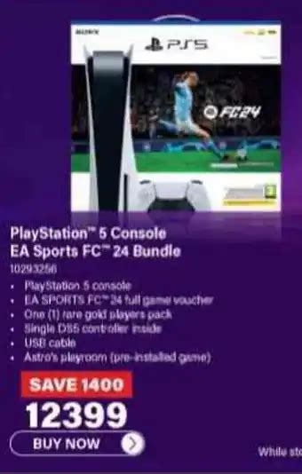 Playstation Console Ea Sports Fc Bundle Offer At Incredible Connection