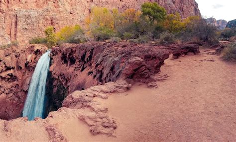 Havasu Falls in. Arizona: Ein abgelegenes Paradies