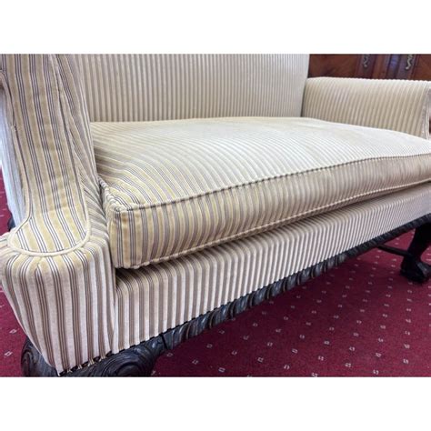 Vintage Traditional Settee | Chairish