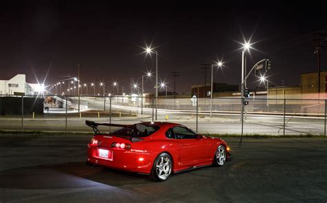 Fondos De Pantalla Toyota Supra A80 Toyota Supra Coches Rojos