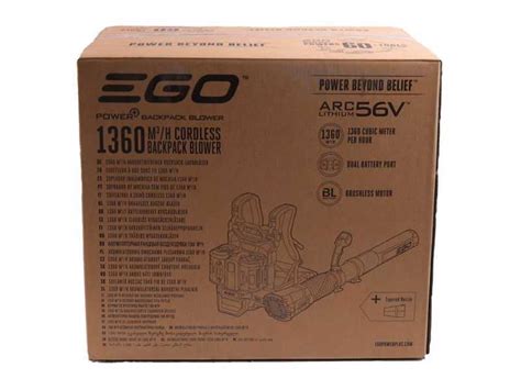 Ego Lbp E Backpack Battery Powered Leaf Blower V Ah Best