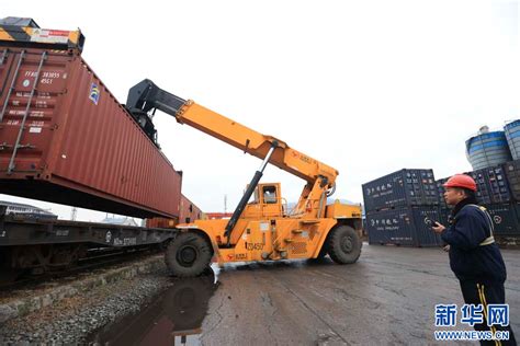 Hubei Enshi First Opened To Ningbo Zhoushan Mtr Sea Intermodal Train