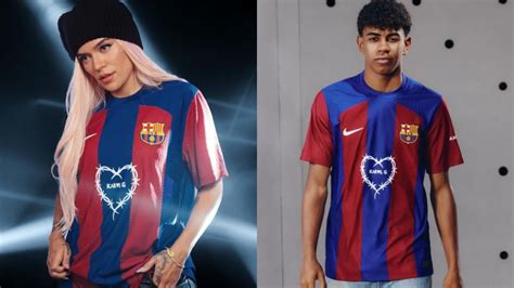 Karol G Presume Su Colaboraci N Con El Barcelona As Luce El Jersey