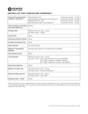 Fillable Online Files Consumerfinance Form Penfed Credit Cards