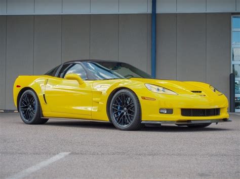 Zr1 4k Mile Zr1 638hp Ls9 Velocity Yellow Used Chevrolet Corvette