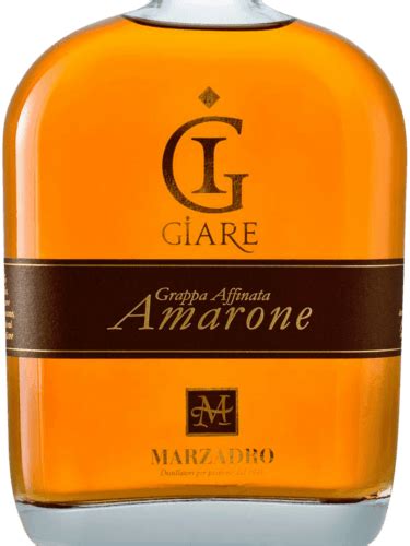 N V Marzadro Giare Grappa Affinata Amarone Vivino US