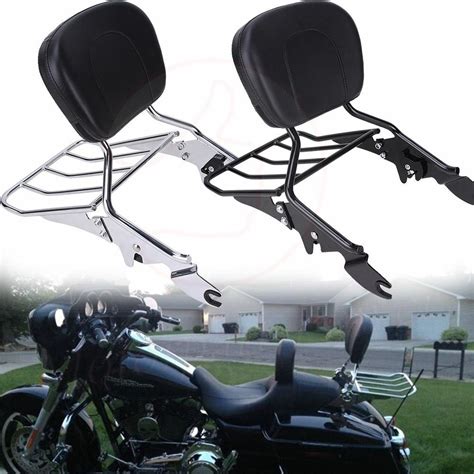 Motorcycle Backrest Sissy Bar Luggage Rack For Triumph Bonneville T Hot Sex Picture