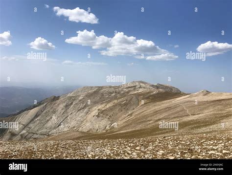 Mount Uludag Mountain Range In Bursa Turkey Uludag Is The Highest