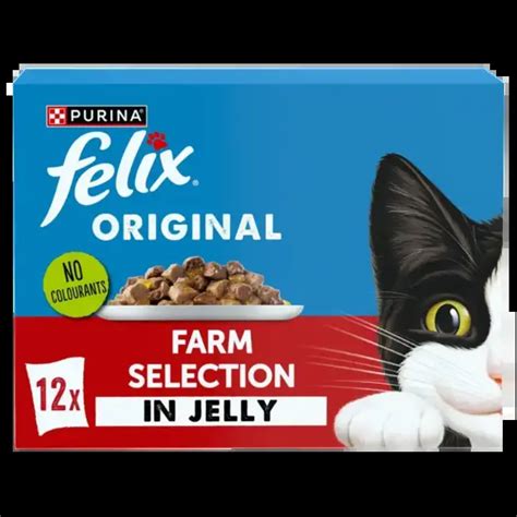 Felix Original Farm Selection In Jelly 12x85g Russells British Store