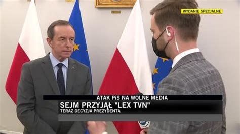 Lex TVN przyjęte przez Sejm Politycy opozycji komentują i apelują do