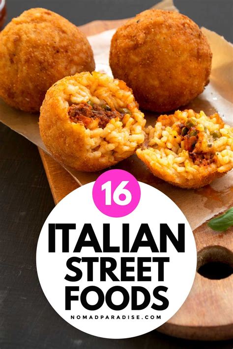 16 Most Popular Italian Street Foods To Try In Italy Italian Dinner