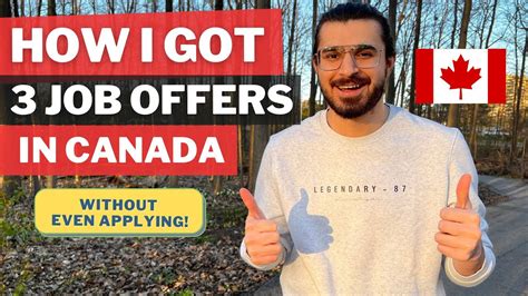 How I Got 3 Job Offers In Canada Highest Paying Jobs In Canada