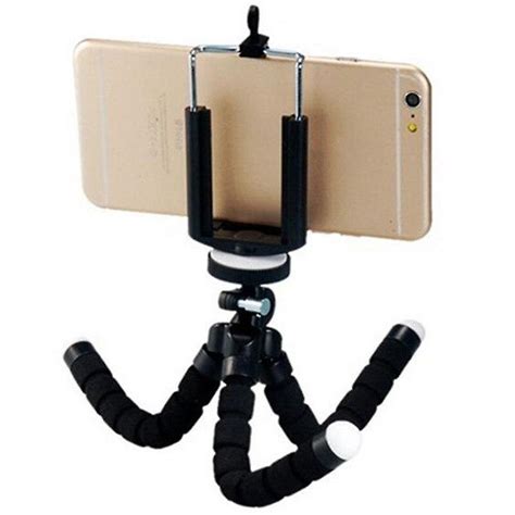 Flexible Sponge Octopus Phone Tripod Stand Mount Selfie Stick Or