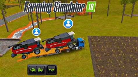 Fs 18 Multiplayer How To Harvest Corn Farming Simulator 18 Timelapse