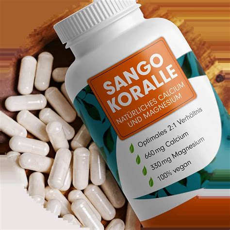 Sango Koralle Kapseln Nat Rliches Calcium Magnesium