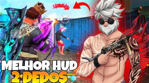 Melhor Hud Dedos Simples De Usar No Free Fire Em Free Fire