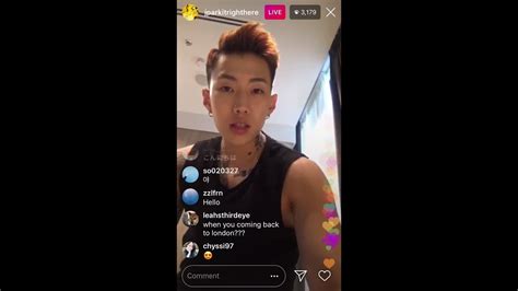 Jay Park Instagram Live With Dj Wegun Th September Youtube