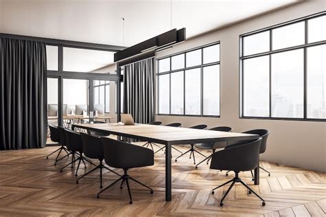 Premium Photo | Modern meeting room interior