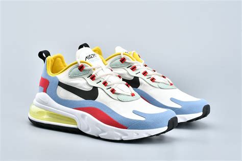 Nike Air Max 270 React “bauhaus” Light Blueuniversity Red At6174 002