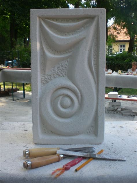 Nur F R Mich Ytong Steine Moderne Skulptur Steinskulptur