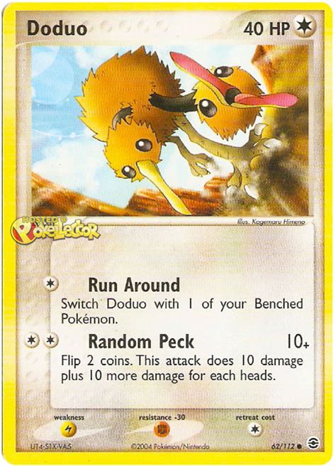 Doduo Ex Firered Leafgreen Pok Mon Karty