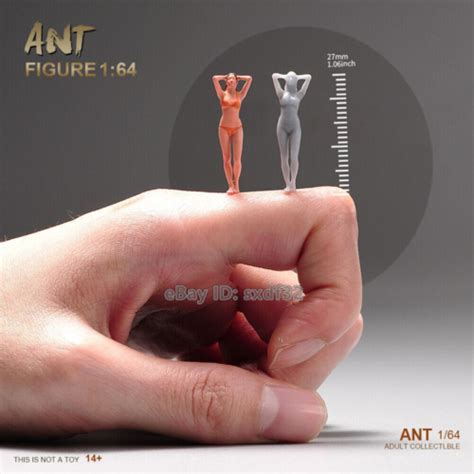 Bikini Girl Painted Unpainted Scene Props Miniatures Figure For