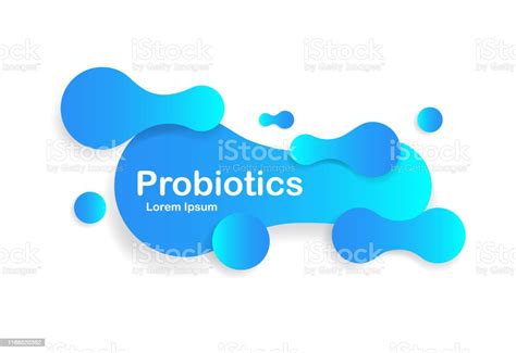 Probiotic Bacteria On Isolated Background Prebiotic Micro Lactobacillus