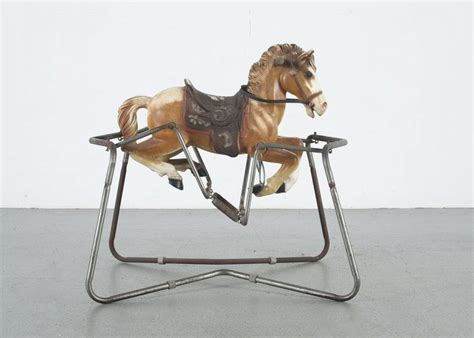 20++ Vintage Metal Rocking Horse - HOMYHOMEE