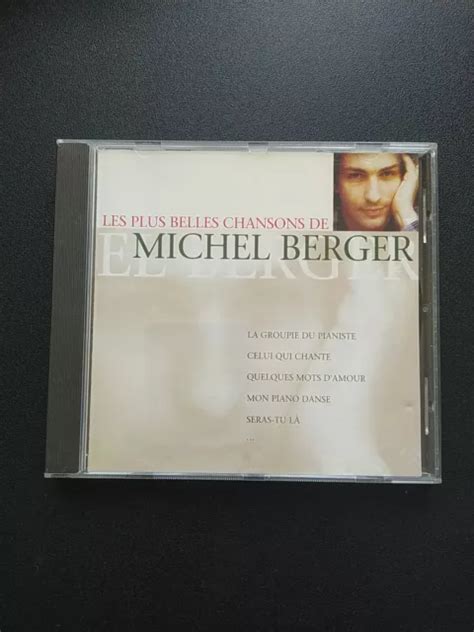 CD LES Plus Belles Chansons De Michel Berger Best Of Compilation 12