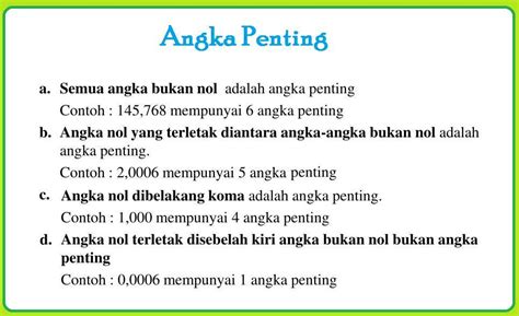 Angka Penting Pengertian Aturan Cara Hitung Dan Contohnya Hot Sex Picture