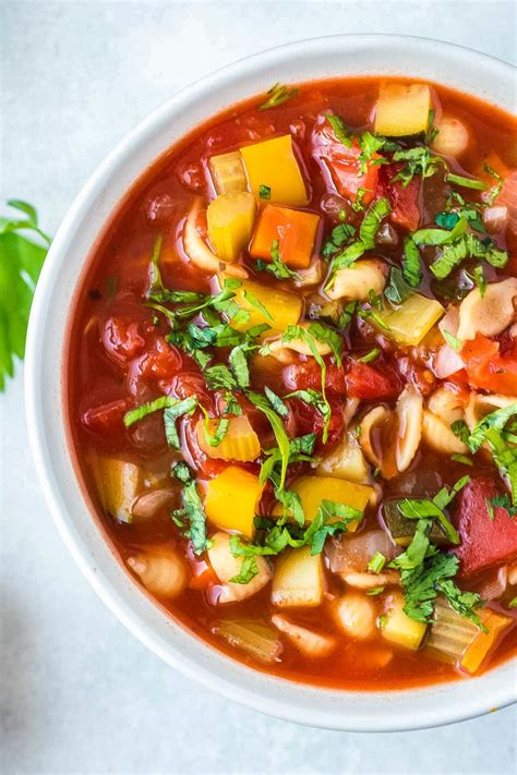 Warm Up With A Bowl Of Instant Pot Minestrone Soup A Quick And Healthy