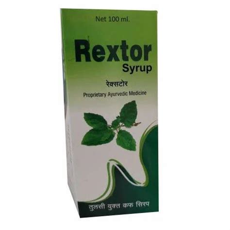 Rextor Syrup, Packaging Size: 100 Ml, Grade Standard: Medicine Grade at ...