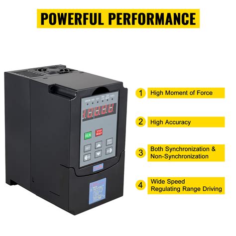 Vevor Vevor Variatore Di Frequenza Inverter Vfd Hp V Hz