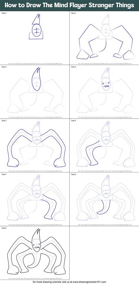 How To Draw Mind Flayer