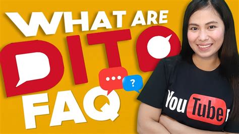 What Are Dito Faq Frequently Asked Questions Youtube