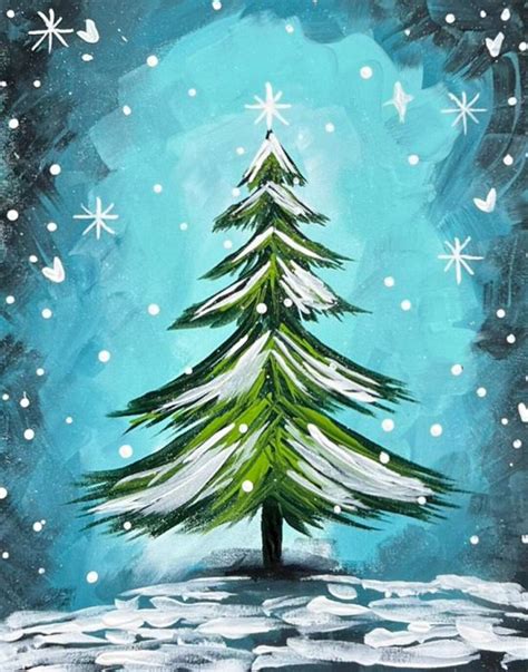 Christmas Tree Painting Kit - Etsy