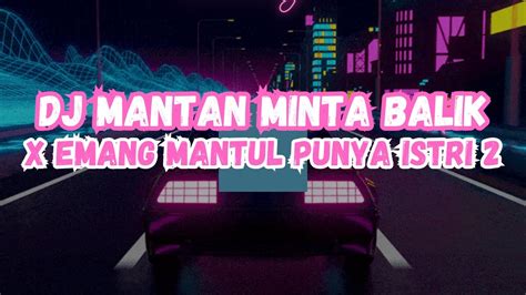 Dj Mantan Minta Balik X Emang Mantul Punya Istri Viral Tik Tok