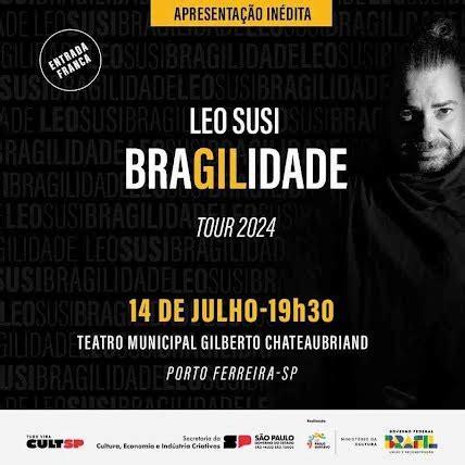 Teatro Municipal De Porto Ferreira Recebe Neste Domingo O Espet Culo