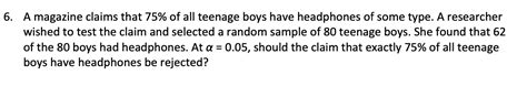 Solved For each hypothesis test:State the claim (or research | Chegg.com 