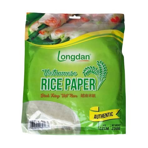 Longdan Vietnamese Rice Paper 22cm 250g — Tradewinds Oriental Shop