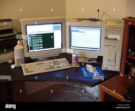 Computer home station Stock Photo - Alamy