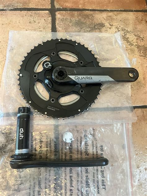 Quarq DZERO DUB Road Power Meter Crankset 172 5mm 53 39 EBay