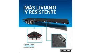 Semirremolque Plataforma Rodaria Ingenier A De Transporte